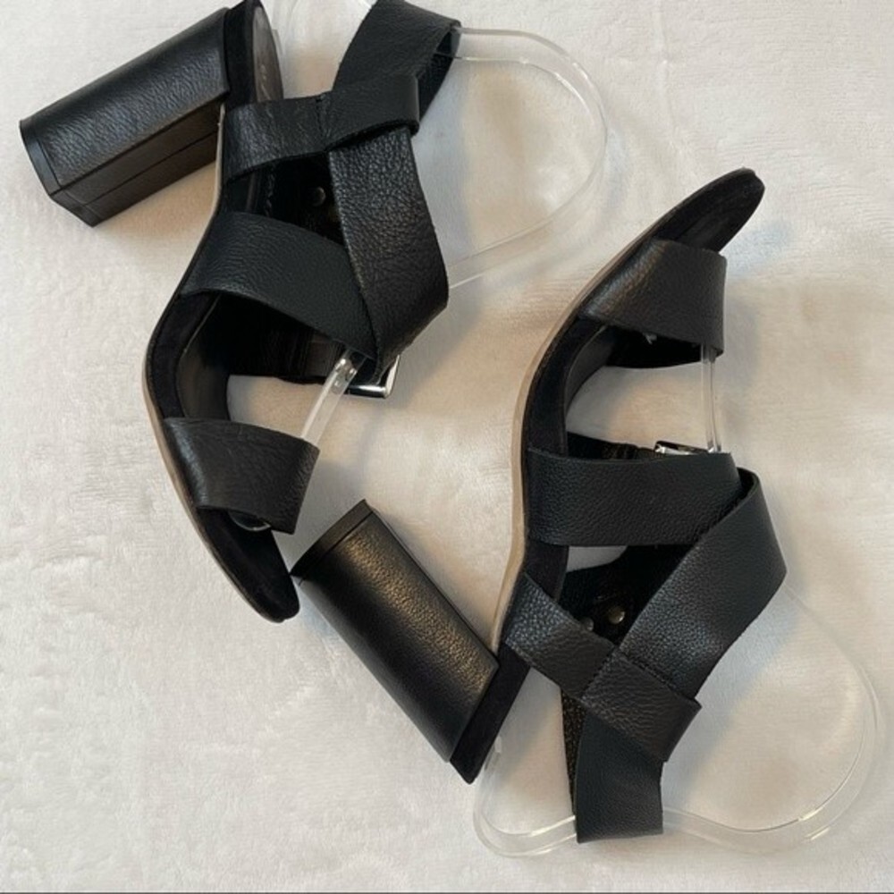 Aquatalia by Marvin K “Karat” Black Heel Sandal - Picture 11 of 11